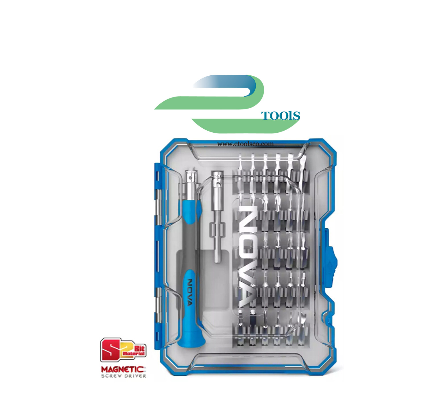ست پیچ گوشتی موبایلی نووا مدل NTS 1328